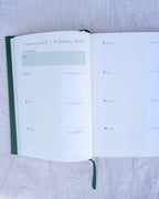 2027 seasonal planner with weekly planning.