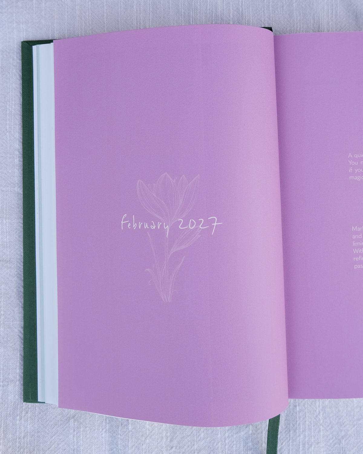 2027 seasonal planner for mindful, slow living.